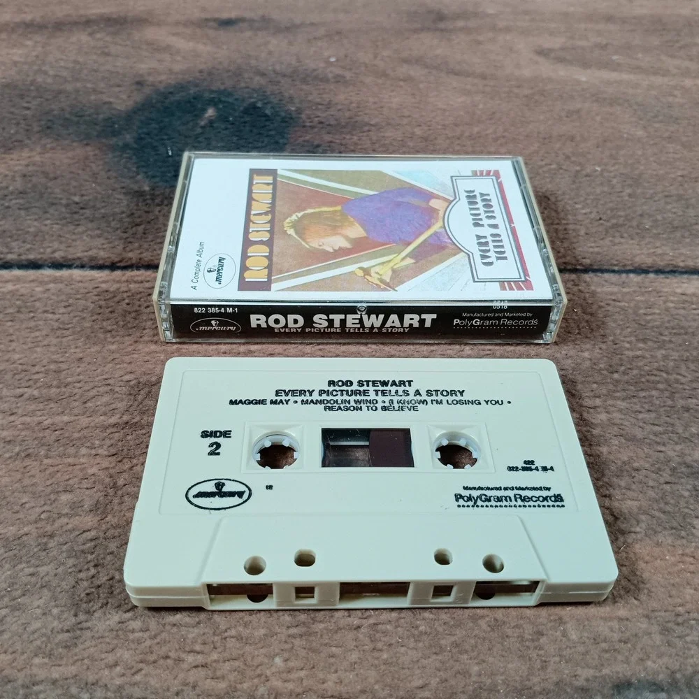 Rod Stewart Cassette Lot Every Picture Tells A Story Downtown Train Gasoline... - Picture 6 of 7